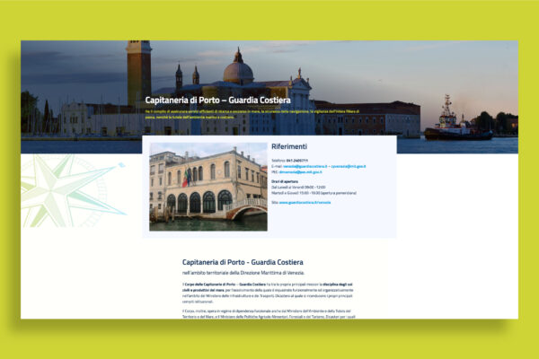 Sito web Agid - Porto di Venezia